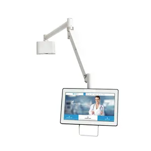 Healthcare Centre Medical Monitor Tablet Wall Mount For Hospital Flexible Long Arm