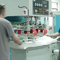 Machine à souder les bâches en PVC de type C 450x1200mm avec une longueur de soudure de 1000mm pour tissus imperméables et tissus de plafond