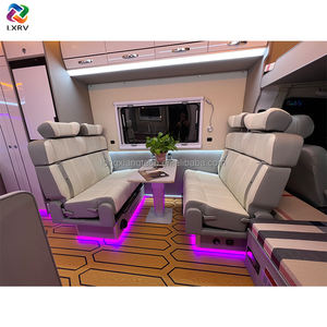 Appui-tête d'aviation en cuir nappa à poinçonnage multifonction personnalisé Siège de lit pliant pour bricolage Van RV Caravan Conversion - Product Image 5