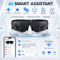 Lunettes de sport intelligentes NL Z9 pour l'extérieur, caméra HD, enregistrement vidéo, lunettes de soleil audio, UV400, conduite, cyclisme, lunettes intelligentes pour hommes et femmes