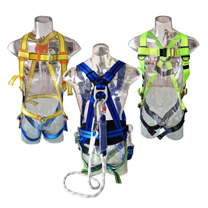 Nova Chegada Full Body Safety <span class=keywords><strong>Harness</strong></span> Belt 5 Pontos Ajustável Super Light para Escadas Proteção Queda - Product Image 2