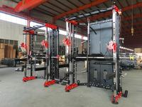 Semua dalam satu dan mesin kabel penekan kaki dengan harga tumpuk berat palu kualitas tinggi pelatih multi fungsi mesin smith