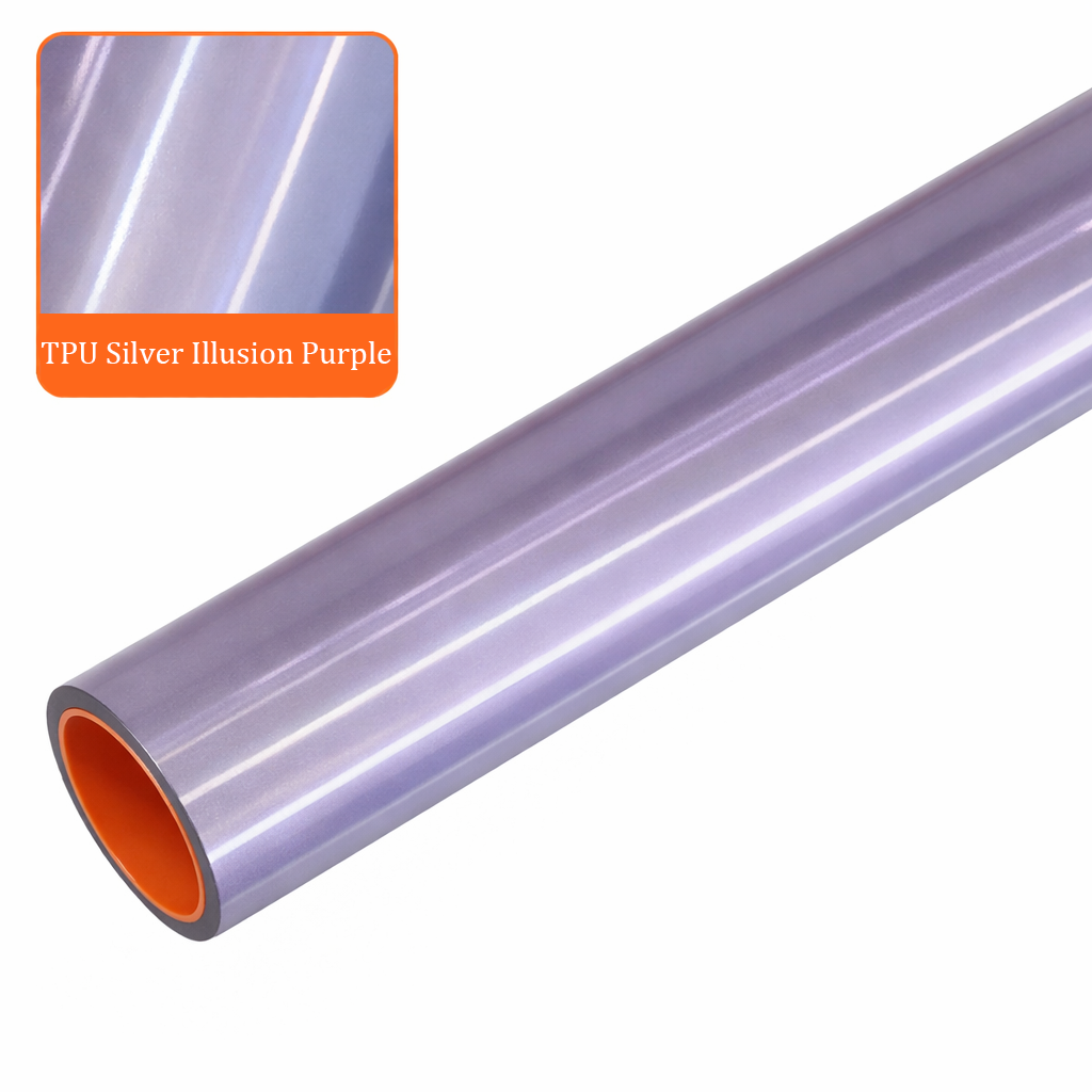 TPU Illusion Argenté Violet
