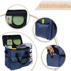 Échantillon gratuit - Sac de voyage pour animaux de compagnie de qualité supérieure, durable et approuvé par les compagnies aériennes, avec 2 contenants de rangement - Product Image 5