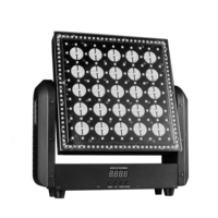 RGBW 4-in-1 LED Matrix Beam Moving Head DJ-Lichter Wash Matrix Party-Beleuchtung Panel Pixel-Steuerung DMX512 DJ Disco Bühnenbeleuchtung