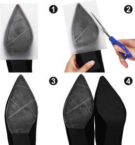 Autocollant de protection de semelle Chaussures pour femmes Semelles antidérapantes résistantes à l'usure universelles adaptées aux chaussures plates à talons hauts - Product Image 3