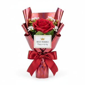 15.5 "สบู่ดอกไม้ประดิษฐ์48ชิ้น/CS สำหรับตกแต่งวันวาเลนไทน์ - Product Image 2