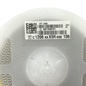 Condensador Cerámico SMD YAGEO/Yageo 1206 X7R <span class=keywords><strong>104J</strong></span> 50V 100NF 5% - Product Image 1