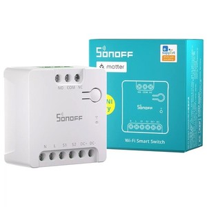 Interrupteur relais intelligent Wi-Fi Sonoff Mini D à contact sec pour la domotique - Product Image 1