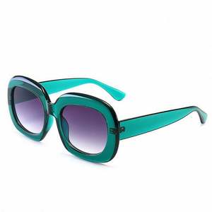 Lunettes de soleil ovales à monture PC pour hommes et femmes, avec logo personnalisé, vente en gros, nouvelle mode, mignonnes, protection UV400, couleur bonbon, pour hommes - Product Image 3