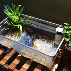 Wholesale PP Box Reptile Breeding Box Terrarium Basking Cage Turtle Habitat Tank for <strong>Tortoise</strong> <strong>House</strong> - Product Image 3