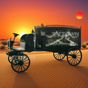 Lanterne décorative royale antique à roues à rayons pour cortège funéraire - Product Image 6