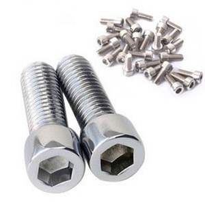 자전거 물병 케이지 및 자전거 핸들 바 부품용 캐리어 어셈블리 용 M5 * 12mm 스테인리스 스틸 나사 소켓 헤드 캡 - Product Image 5