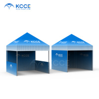 Heavy Duty personnalisé marque vendeur exposition événements salon stand pliant Pop Up publicité auvent tente 10x10 impression personnalisée