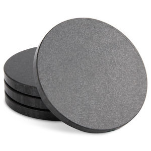 Set di Sottobicchieri in Marmo Ecologico VSTONE, 4 Pezzi, Decorazione per Tavolo da <span class=keywords><strong>Caffè</strong></span> e Bar, Antiscivolo, Design Moderno per Casa e Ufficio - Product Image 2