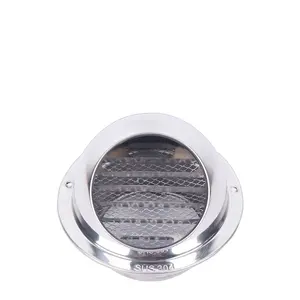 Hot Sale Round Stainless Steel 304 Air Ventilation Grill For Air Vent Cover Wall Vent Outlet