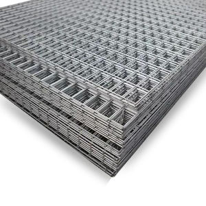 Grillage soudé galvanisé 10x10 CM - <span class=keywords><strong>Grille</strong></span> en acier robuste antirouille pour le renforcement des dalles de <span class=keywords><strong>béton</strong></span>, clôture de chantier - Product Image 1