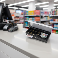 Tiroir-caisse de caisse enregistreuse pour système POS, avec comptage et tri automatiques, en matériau ABS, pour la manipulation de billets et de pièces (dollars/pièces) - Fournisseur chinois