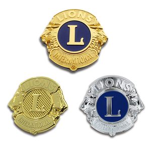 Emblemas y distintivos masónicos clásicos al por mayor, emblema 3D personalizado del Lions Club International para automóvil - Product Image 2