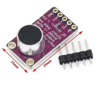 Module amplificateur de microphone à électret MAX9814 avec AGC, carte capteur audio, logique 3.3V-5V pour projets vocaux DIY