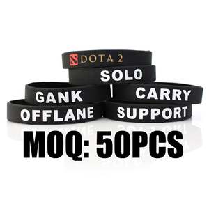 Bandas Elásticas de Goma Sin Látex, a Prueba de Fugas, de Goma y Algodón, Pulseras Gruesas Negras, Pulsera Espiritual, Cierres de Energía <span class=keywords><strong>Rollex</strong></span> - Product Image 6