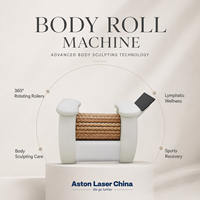 Machine de massage corporel complète avec système de rouleaux rotatifs à 360° pour salon de beauté, studio de bien-être, équipement commercial