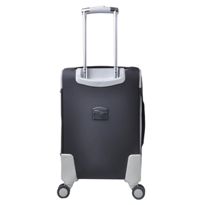 Fabrieksdirect groothandel modieus nieuw design nylon gemengde kleuren uitbreidbare aluminium trolley reiskoffer met wielen - Product Image 4