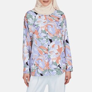 Damen Muslim Langarm Frauen Shirts T-Shirt Frauen Muslime Blusen und Tops - Product Image 3