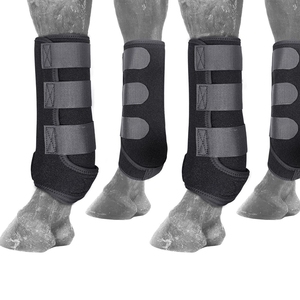 Équipement <span class=keywords><strong>de</strong></span> protection pour chevaux avec logo personnalisé Sangles anti-collision pour l'équitation Fournitures équestres en nylon pour l'entretien des tendons et des jambes des chevaux - Product Image 1
