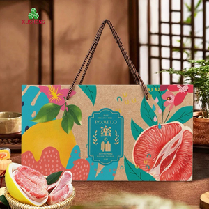 Recyclebare Gegolfde Food-En Geschenkverpakking Met Offsetdruk Goudfolie Op Maat Gemaakt Ontwerp - Product Image 2