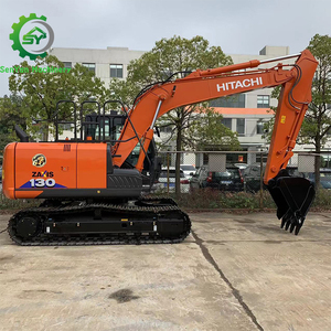 Used 13-Ton Hitachi ZX130 Hydraulic Crawler Excavator CE Certified with Motor PLC Pump & Bearing for Construction - Product Image 3