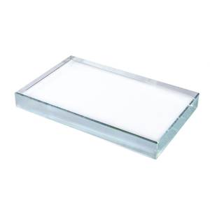 Papier de bureau léger en verre blanc Mm100x160 - Product Image 1