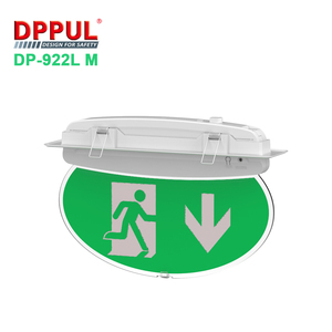 Backlight Replaceable Indicator Film Suspended Installation Ultra-thin Plastic LED <strong>Light</strong> Emergency Exit Sign - Product Image 3