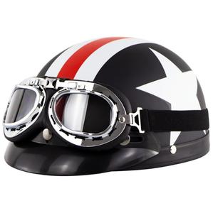 Cascos de media cara para <span class=keywords><strong>moto</strong></span> para <span class=keywords><strong>hombre</strong></span>, precio <span class=keywords><strong>barato</strong></span> - Product Image 2