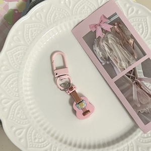 Adorable breloque suspendue en forme d'ours rose sonore, porte-clés mignon de dessin animé - Product Image 4
