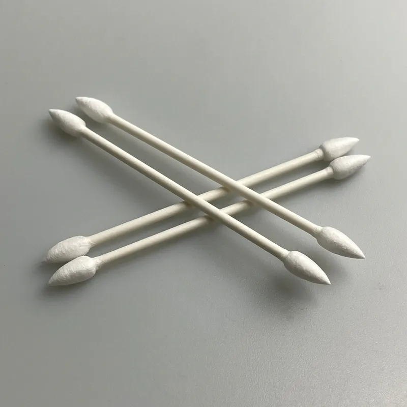 Stof Verwijderen Stok Q Tips Wattenstaafjes Dubbele Puntige Katoenen Puntige Stok