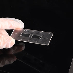 อุปกรณ์ห้องปฏิบัติการ ชิปเซลล์ PMMA แบบใช้แล้วทิ้ง กล่องนับเซลล์แบบใส สำหรับงานกลึงด้วยเลเซอร์ - Product Image 4