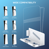 Support mural de style classique JYS pour manette et contrôleur de jeu PS5/PS5 Slim/PS5 Pro