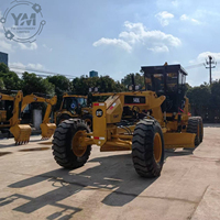 Niveleuse Caterpillar 140K presque neuve, garantie 1 an, certifiée CE ISO, pompe incluse