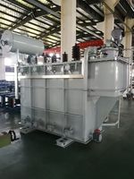 Transformateur de puissance triphasé immergé dans l'huile avec une puissance nominale de 110 kV/132 kV de 10 MVA, connexion vectorielle Dyn11, certification ISO9001