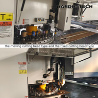 Machine combinée de poinçonnage et de découpe laser de qualité industrielle, panneau de commande d'armoire électrique, conduits de CVC, machine combinée de poinçonnage et de découpe laser