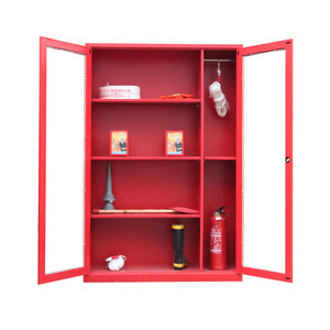 Mini Gabinete Ignífugo con Cerradura, Puerta Doble de Vidrio, 4 Niveles, para Oficina, Almacenamiento de Equipo Contra Incendios OWS-986 - Product Image 3