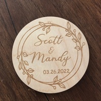Invitations de mariage personnalisées en bois, cartes « Save the Date », cadeaux pour les invités