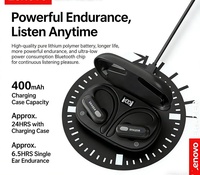 Earbud Olahraga XT60PRO Grosir, Nirkabel dengan Pengait Telinga, Suara HiFi Lossless, Layar LED, Peredam Kebisingan, Headset Outdoor