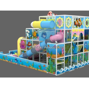 Équipement de <span class=keywords><strong>jeux</strong></span> de parc pour enfants personnalisé Équipement de jeu intérieur souple Petite aire de <span class=keywords><strong>jeux</strong></span> intérieure pour enfants, parc d'attractions avec toboggans - Product Image 3
