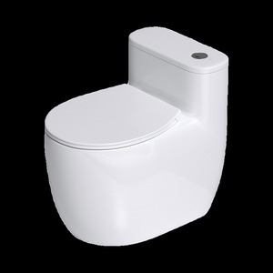 <span class=keywords><strong>WC</strong></span> in Ceramica Moderno di Alta Qualità a Forma di Uovo, Montaggio a Parete con Scarico a Gravità, per Hotel e Ville, Formato Compatto - Product Image 4