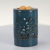 Brûleur d'encens électrique en céramique sculptée sur mesure, Lampe chauffe-cire électrique, Chauffe-bougie, Lampe à parfum, Brûleur de cire aromatique