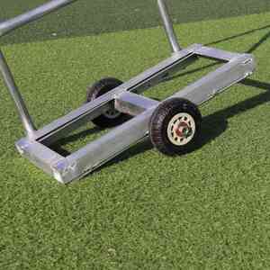 Carro de transporte pequeño con tabla de particiones, carro de empuje para conductor, carro de transporte de tablero de partículas cerámicas - Product Image 5