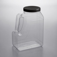 Échantillon gratuit de pot à épices en PVC transparent de 160 oz