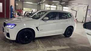 Kits de carrosserie X3M pour BMW X3 modification 2014-2017 fin F25 modifié grand pare-chocs surround - Product Image 4